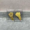 Concha de Agua Oro Puro 999 Tesoro de Riqueza Gato de la Fortuna Pegatina Dorada para Teléfono Móvil Tienda de Oro Promoción de Transmisión en Vivo Regalo para Atraer Clientes