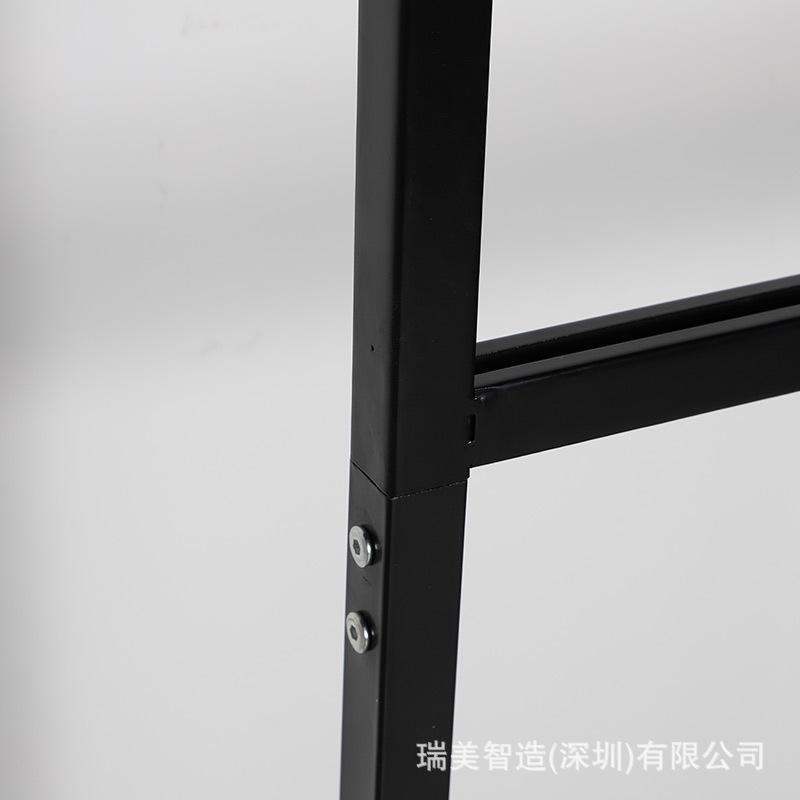 双杆立牌铁质海报架单双面广告牌展示架KT板展架
