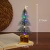 Decoración luminosa navideña, luz nocturna, adornos para ambiente de fiesta navideña, regalo navideño para niños, adornos pequeños de escritorio
