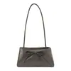 Bolso Pequeño Cuadrado con Lazo Simple y Elegante, Bolso de Mujer Estilo Nuevo, Bolso de Hombro de Moda Tendencia Estilo Coreano