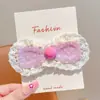 Adesivos de Franja de Renda para Meninas Doces, Adesivos de Bolinhas de Renda para Meninas Que Não Apertam a Cabeça, Adesivos Mágicos Fofos para Meninas Pequenas