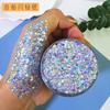 Lentejuelas de Gel Flash Transfronterizas Pegamento Sin Adhesivo Maquillaje de Ojos Lentejuelas Escenario DIY Cabello Cuerpo Lentejuelas Pegamento para Uñas