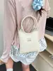 Bolso de Mano Versátil de Color Sólido para Mujer, Estilo Nuevo con un Toque de Lujo, Moderno, Sencillo, Casual, Bolso de Hombro para el Trabajo, Transfronterizo