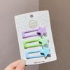 Set de 5 piezas de pinza BB de arena movediza pasador infantil pasador de niña pasador roto accesorios para el cabello de bebé tocado lindo de alta gama