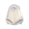 2026 Otoño/Invierno Nuevo Sudadera con Capucha Gruesa Retro Simple Holgada Tallas Grandes para Hombre