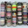 Pulsera Tejida a Mano para Mujer Pulsera Popular Europea y Americana con Letra Bordada Pulsera Bohemia con Borla para Pareja