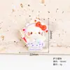 Accesorios para Joyería de Resina Gato Lindo de Dibujos Animados Pegamento Cremoso DIY Imanes para Refrigerador Llavero Amuletos para Zapatos Decoraciones
