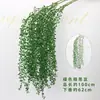Plantas Verdes Flores Artificiales Hierba Aspargo Colgante Decoración de Fondo de Arte Floral para Bodas Flores Falsas Estilo Bosque Escenario de Boda Arreglo Floral