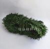 Simulación transfronteriza tela de PVC mimbre de pino anillo de árbol de Navidad accesorios diseño del sitio decoración 0.6-6.5CM