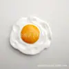 Bolsa de Pan para Comida 3D Huevo Leche Sartén Desayuno Bolsa de Tomate Imán de Nevera de Resina Magnético Creativo Metabo