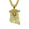 Comercio exterior joyería europea y americana hip-hop aleación joyería de diamante colgante cadena larga marca de moda fábrica de joyería ventas directas
