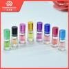 Famingxuan Frasco de Perfume Recarregável de Vidro Frasco de Perfume em Atacado 2ml Frasco de Perfume Vazio de Vidro com Bolinha Roll-on Portátil