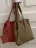 Bolso tote de gran capacidad a la moda para mujer, nuevo de verano 2026, estilo casual artístico perezoso, versión coreana, bolso de tela para hombro/bajo del brazo