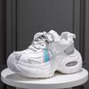 Otoño 2025 Zapatos de Papá de Moda para Mujer, Nuevos Tenis Casuales Versátiles Ligeros de Malla Transpirable de Suela Gruesa para Verano