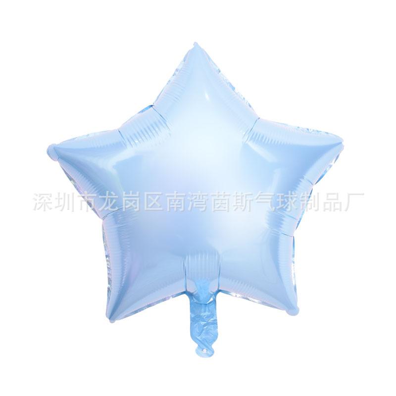 五角星珠光蓝
