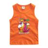 Chaleco de verano para niñas, fino, para niños, 2022, nuevo, de algodón puro, fino, sin mangas, camiseta, moda de verano para niños