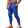 Pantalones de chándal largos casuales, cómodos, transpirables, con cordón, para atar en el tobillo, para hombre, europeos y americanos, transfronterizos, Amazon, al por mayor, en stock