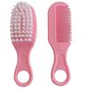 Peine de Plástico para Bebé Cepillo para Quitar el Pelo Set de Cuidado Peine Masaje Recién Nacido Niños Baño Champú Cepillo de Cerdas Suaves