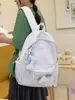 Mochila de dibujos animados de alta apariencia para mujer, gran capacidad, estilo universitario, linda mochila escolar para estudiante, nuevo modelo 2026