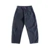Yidao Vintage 2026 Otoño Nuevo Diseño Desestructurado Retro Japonés Textura Lavada Suelta Pantalones de Trabajo Ligeramente Cónicos
