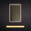 Espejo de Baño Cuadrado de Aluminio Vertical con Sensor Antivaho y Luz, Sensor Inteligente Tmall Genie