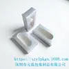 [Venda direta de fábrica] Caixa pequena de metal prateado para pendrive, caixa de papelão para pendrive, caixa com berço interno em blister, caixa dobrável de papel neutra para pendrive
