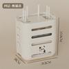 Roteador wifi caixa de armazenamento TV set-top box rack de armazenamento soquete arranjo de fios desktop sem fio luz cat placement