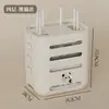 Caixa de Armazenamento Wifi para Roteador Prateleira para Set-Top Box de TV Organizador de Cabos Tomada Suporte para Modem Sem Fio de Mesa