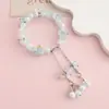 Pulsera de Joyería de Nuevo Estilo, Joyería de Cuentas de Cristal Estilo Coreano, Pareja, Estudiante, Pulsera Infantil, Joyería para Niñas al por Mayor