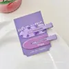 Pin de Flequillo Lateral de Gama Alta Estilo Coreano con un Corazón Femenino, Pinza de Pato de Color Contrastante, Pasador Dopamina Lindo, Pinza para el Cabello Exquisita