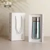 Copo Isolado Totalmente em Titânio, Luxo Leve, Alto Valor Estético, Copo de Titânio de Camada Dupla Flor de Gelo, Presente Portátil para Escritório, Copo Cogumelo para Infusão de Chá