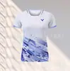 2026 Nueva Uniforme de Bádminton Victory Uniforme de Competición de Bádminton Juvenil Ropa Deportiva para Hombres y Mujeres de Secado Rápido Manga Corta de Entrenamiento