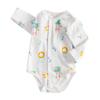 Mono de bebé primavera y otoño nueva funda bebé clase a puro algodón otoño pijama de bebé pelele personalización