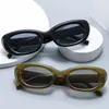 2023 nuevas gafas de sol de marco pequeño ovalado, marco multicolor, lente, moda, personalidad, estilo y2g, hombres y mujeres