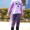 Pronto para Viagem Capa de Chuva Descartável Peça Única Poncho de Quatro Botões Portátil Pulôver de Pe Capa de Chuva Unissex