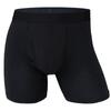 Roupa Íntima Masculina de Tamanho Grande, Algodão Puro, Comprimento Estendido, Boxer Briefs Estilo Esportivo com Abertura Frontal, Anti-Fricção, Atacado do Fabricante