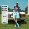 Pantalones Cortos de Seda de Hielo de Secado Rápido para Hombre, Estilo Delgado de Verano, Marca de Moda, Corte Holgado, Deportes al Aire Libre, Casual, Pantalones de Cinco Puntos con Sensación Fresca