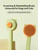 Cepillo Limpiador Automático de Silicona Suave para Gatos, Removedor de Pelo, Herramienta de Aseo para Gatos de Pelo Corto y Largo