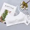 Ropa Interior Deportiva de Mujer Transfronteriza sin Costuras con Correa Cruzada en el Pecho Espalda Hermosa Estilo Coreano Tubo sin Aros