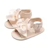 Sandalias Nuevas para Bebé Transfronterizas, Zapatos Transpirables Antideslizantes para Bebés con Lazo y Velcro, Zapatos para Niños Pequeños Dropshipping Zapatos para Bebé