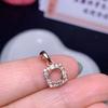 El soporte vacío para colgante de plata 925 de Caibao Jewelry se puede incrustar con todo tipo de piedras desnudas. Las ventas directas de fábrica pueden ser dingzhi.
