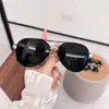 Nuevas Gafas de Sol de Alta Gama para Hombre para Conducir, Gafas Anti-UV, Gafas de Aviador de Doble Puente, Gafas de Sapo