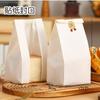 Bolsas de Embalaje para Pan de Grado Alimenticio en Stock de Fábrica Original Bolsas para Tostadas de 450g Bolsas de Papel Impermeables y a Prueba de Aceite para Embalaje de Horneado en Rebanadas