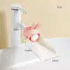 Extensor de Grifo para Lavado de Manos de Bebé, Extensión Universal de Silicona con Diseño de Dibujos Animados, Dispositivo Antisalpicaduras para Niños