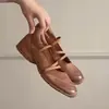 Sapatos Mary Jane com Tira Cruzada Estilo Retrô Temperamento Feminino Tendência 2026 Novo Estilo Coreano Simples com Elástico Sapatilhas