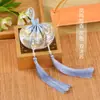 Saquitos de palacio de estilo chino con temática de animales, bolsas vacías para el Festival de Otoño, saquitos de oración portátiles, brocado tejido con borlas, bolsitas auspiciosas, al por mayor