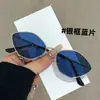 2026 Nuevas Gafas de Sol Ojo de Gato Transfronterizas Moda Europea y Americana Sencillas de Metal Versátiles Gafas de Sol de Moda Tendencia