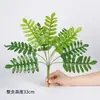 Helechos Material de Floración 9 Cabezas Hoja Persa Decoración de Paisajismo Interior Adorno Flores y Pasto Artificiales Plantas Verdes de Simulación Venta Directa de Fábrica