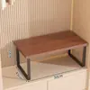 Armario de Almacenamiento, Gabinete Interior, Estante de Almacenamiento por Capas, Divisor de Gabinete, Estante de Escritorio, Organizador de Horno de Microondas, Separador de Gabinete de Cocina