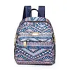 Bolsa de viaje casual para compras, gran capacidad, mochila escolar para estudiantes, mochila con estampado nuevo, bolsa ligera de tela de nailon impermeable
